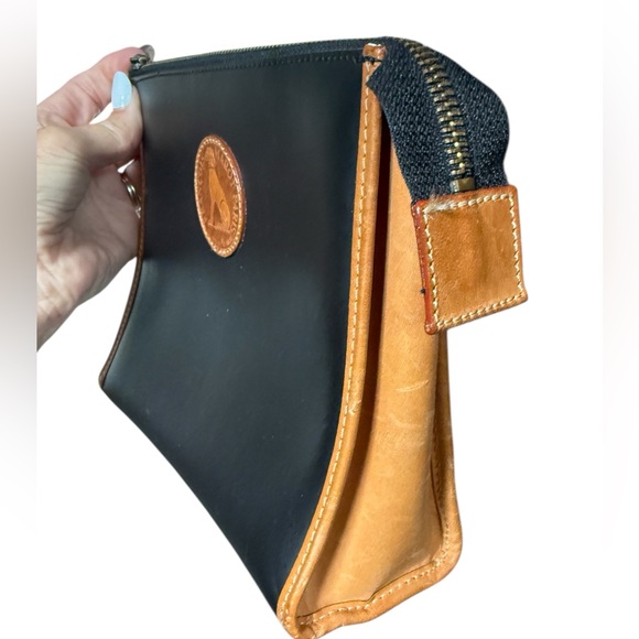 Vintage Francios Marot Paris Full Leather Clutch Pouch Bag - Picture 6 of 9